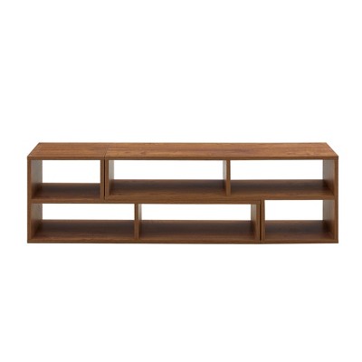 Cesicia 47.2*12*13.4 Cube TV Stand, Free Combination Gaming Entertainment Center Media Stand, 2 Shelf L-Shaped TV Console Stand