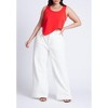 ELOQUII Women's Plus Size Asym Hem Tank - 4 of 4