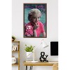 Trends International Wednesday: Season 2 (2025) - Enid Fun And Freedom Framed Wall Poster Prints Mahogany Framed Version 22.375" x 34" - 2 of 4