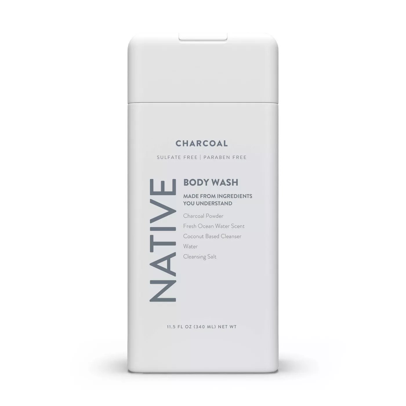 Native Body Wash Charcoal