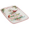 Certified International Winter Greens Rectangular Platter - 3 of 4