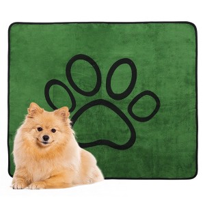 Unique Bargains Grass Pad for Dogs Potty Green 1 Pc - 1 of 4