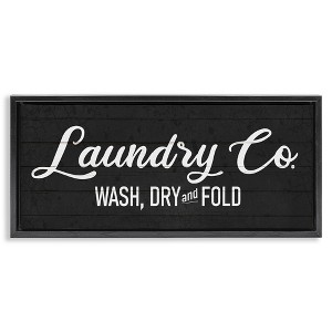 Stupell Industries Rustic Laundry Co Sign, 31" x 14" - 1 of 4