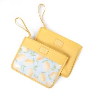 Fulton Bag Co Leatherette Snack Pouch Sacks 2pk - 1 of 4