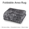 Washable Area Rugs for Living Room, Non-Slip Modern Abstract Rug for Bedroom, Low Pile Stain-Resistant Soft Contemporary Neutral Carpet - 4 of 4