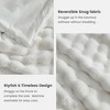 Cozy Bliss Faux Fur Throw Blankets, Plush Fuzzy Soft Thick Bubble Blanket for Sofa, Bedroom, Living Room - 3 of 4