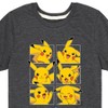 Boys' - Pokémon - Pikachu Grid Short Sleeve Graphic T-Shirt - 2 of 4