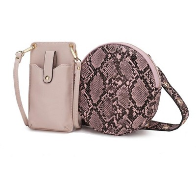 MKF Collection Hailey Smartphone Convertible Crossbody Bag by Mia K