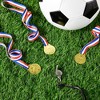 Juvale 24 Pack Gold Winner Medals for All Ages - Participation Awards with 15.3-Inch Neck Ribbon for Competitions (1.5 In) - 4 of 4
