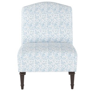 Camel Back Chair Indes Blue - Simply Shabby Chic