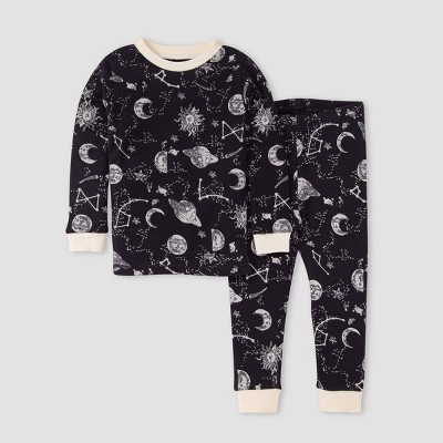 Burt's Bees Baby® Toddler Boys' Space Dreams Organic Cotton Pajama Set - White