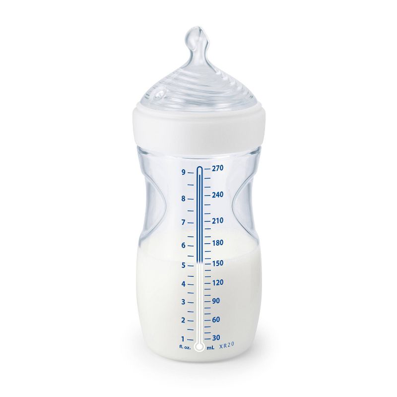 NUK Simply Natural Bottles with SafeTemp - 9oz, 2 of 7