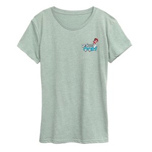 Women's - Dr. Seuss - Why Fit In Short Sleeve Graphic T-Shirt - 1 of 4