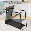 PAGED Treadmill with Incline, Portable Walking Pad Treadmill with LED Display and 12 Preset Programs, Exercise Equipment for Home, Max 330 LBS - 2 of 4