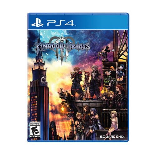 kingdom hearts iii - playstation 4 deluxe editio