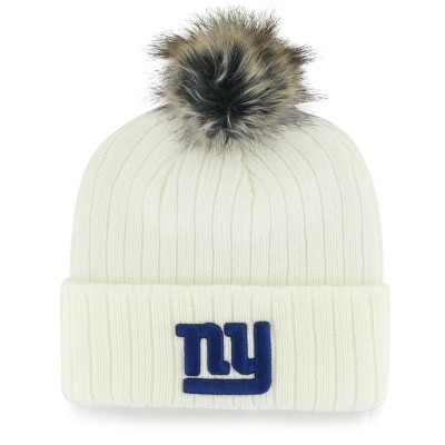 NFL New York Giants Women's Visor Knit Hat 