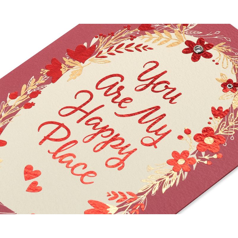 Valentine&#39;s Day Card Floral Wreath Border, 6 of 7