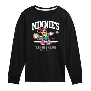 Boys' - Disney - Minnies Tennis Club Long Sleeve Graphic T-Shirt - 1 of 4