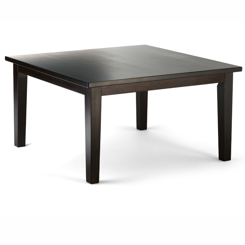 Colburn Solid Hardwood Square Dining Table Java Brown - WyndenHall, 1 of 11