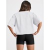 Oversized Tops for Women Summer T Shirts Plus Size Workout Tops Short Sleeve Crewneck Tunic Blouses Beach Vacation Gym - 4 of 4