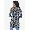 Roaman's Women's Plus Size Long Sleeve V Neck Ultimate Tunic - 3 of 4