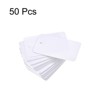 Unique Bargains Blank Waterproof Eyelet Hole Plastic Shipping Tags 50 Pcs - 3 of 4
