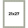 PosterPalooza | Sculpted Blue Picture Frame - UV Acrylic, Foam Board Backing, Hanging Hardware - 2 of 4