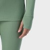 Warm Essentials by Cuddl Duds Women's Pointelle Top - 4 of 4