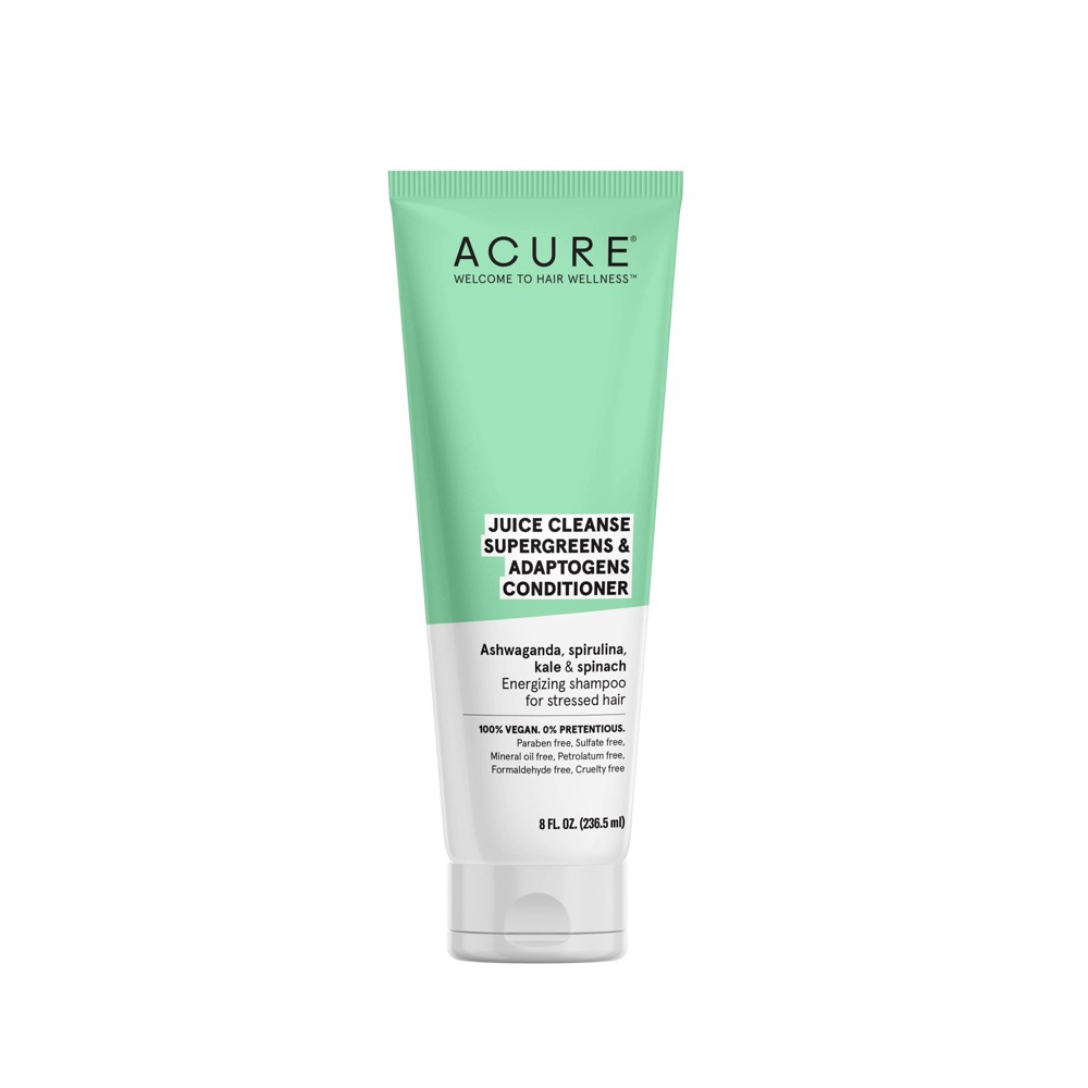 Photos - Hair Product Acure Juice Cleanse Supergreens & Adaptogens Conditioner - 8 fl oz 