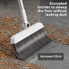 Racxily 3-in-1 High-Efficiency Ergonomic Long Handle Floor Cleaning Kit, Durable Broom, Dustpan&Brush Set to-Clean Household Cleaning Essentials - 4 of 4