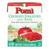 Pomi Crushed Tomatoes With Basil - Case of 12/13.8 oz - 2 of 4