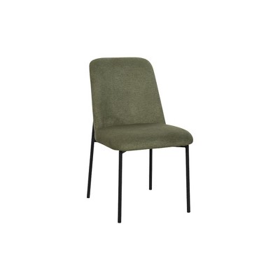 New Classic Furniture,Erik Metal & Fabric Side Chair (Set of 2), Green