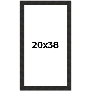 PosterPalooza | Contemporary Black Picture Frame - UV Acrylic, Foam Board Backing, Hanging Hardware - 1 of 4