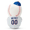 MLB New York Mets Mascot Silk Touch Throw Blanket and 11" Plush - 3 of 3