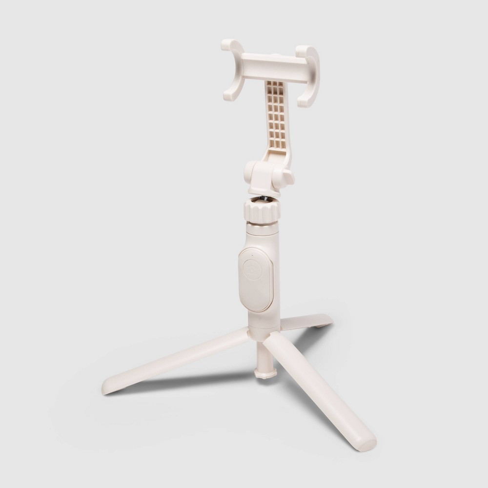 Photos - Holder / Stand Desktop Tripod + Phone Mount - heyday™ Stone White