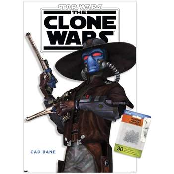 Trends International Star Wars: The Clone Wars - Cad Bane Feature Series Unframed Wall Poster Prints