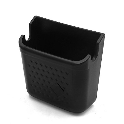 Unique Bargains Multifuction Self Adhesive Cell Phone Holder Plastic Black