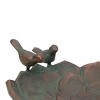 Flower Patina Metal Trinket Tray - Foreside Home & Garden - 2 of 4
