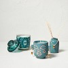 13.5oz Eucalyptus and Patchouli Lidded Glass Candle Green - Opalhouse™ designed with Jungalow™ - image 4 of 4