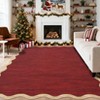 Modern Washable Rug Scalloped Rug with Non Slip Backing - 2 of 4