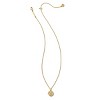 Kendra Scott Initial Pendant Necklace - Gold - 2 of 4