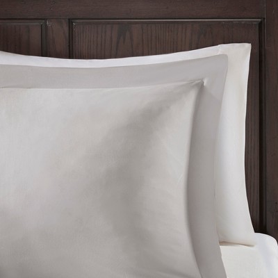 King Gray Microfiber Down Alternative Comforter Set