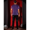 INSPIRE CHIC Men's V-Neck Short Sleeve Party Sheer Glitter T-Shirt - 3 of 4