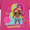 Girls' - LOL Surprise! - Glow Grrrl Retro Styled Fitted Short Sleeve Graphic T-Shirt - 2 of 4