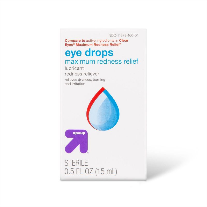 Red Eye Max Relief Drops - 0.5 fl oz - up &#38; up&#8482;, 1 of 6