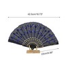 Unique Bargains Sequins Folding Fan 1 Pc - 2 of 4