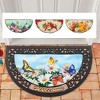 Collections Etc Interchangeable Season Slice-Shaped Welcome Mat - Set of 4 - 3 of 4