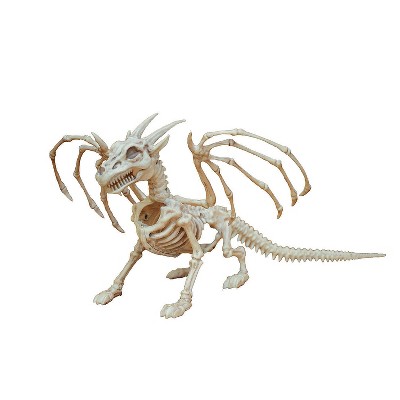 Seasons Usa Dragon Skeleton Halloween Decoration - 7 In X 10 In X 13 In ...