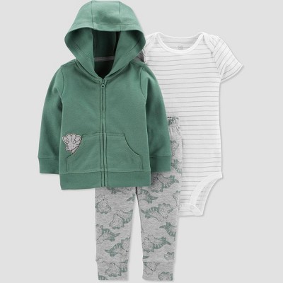Carter's Just One You® Baby Boys' Dino Top & Bottom Set - Green 6M