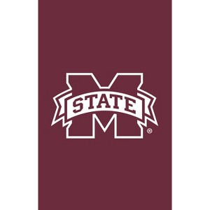 Evergreen Mississippi State University House Applique Flag- 28 x 44 Inches Indoor Outdoor Sports Decor - 1 of 2